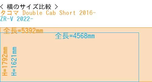 #タコマ Double Cab Short 2016- + ZR-V 2022-